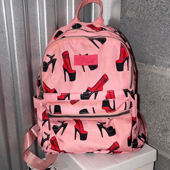 Pleaser *mini* Pink Backpack *free w/ purchase of exotic heels* - Picture 1 of 2
